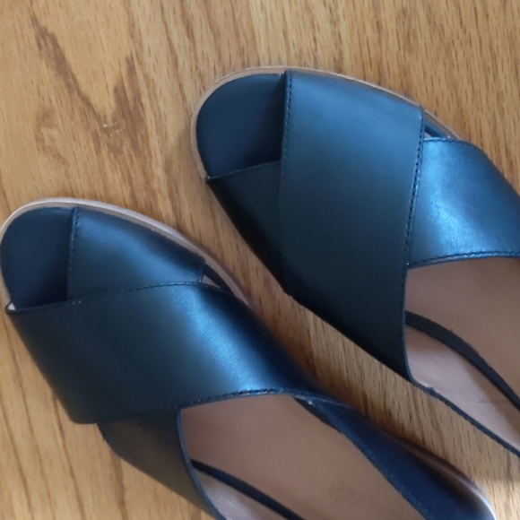 Madewell - The Blaine Crisscross Flats - Black - Size 8 - New condition! - Picture 2 of 10